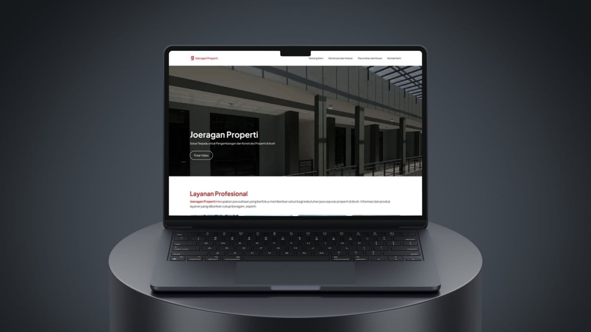 Joeragan Properti - Profile Website